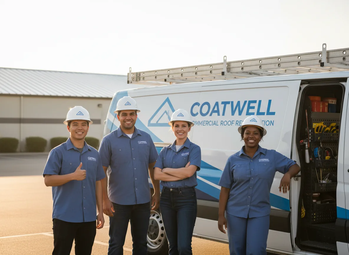Commercial roof coating company in Lansing, NC